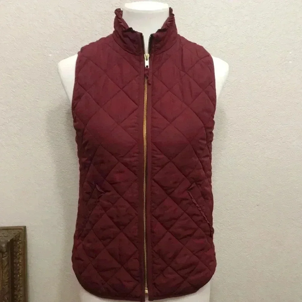 J. Crew Mercantile Quilted Vest Jacket